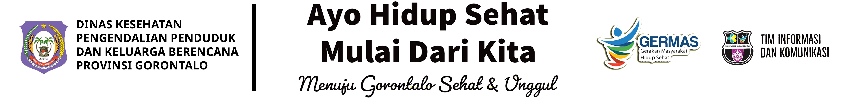 Website Resmi Dinas Kesehatan Provinsi Gorontalo